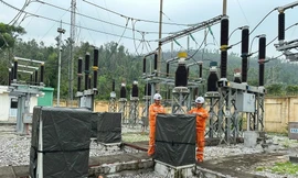 Tổng công ty điện lực miền Bắc chủ động triển khai phương án ứng phó với bão số 3 theo phương châm '4 tại chỗ'