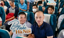 Vietnam Airlines giảm phát thải 2,43 tấn CO2 trong chiến dịch 'Bay nhẹ tới Hà Nội'