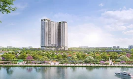 Xuất hiện căn hộ 4 mặt view sông ngay mặt tiền Quốc lộ 13, giá chỉ từ 36,8 triệu đồng/m²