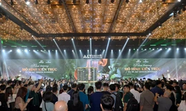 Hơn 2.500 người đến tham gia sự kiện khai trương mô hình kiến trúc A&T Saigon Riverside