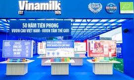 Vinamilk tạo điểm nhấn tại triển lãm thành tựu đất nước 80 năm