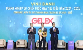 GELEX vinh dự là Doanh nghiệp có chiến lược M&A tiêu biểu 2024-2025