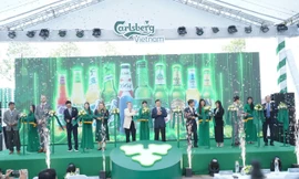 Carlsberg Việt Nam khánh thành nhà máy bia Phú Bài mở rộng