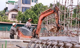 Dự án cao tốc kết hợp đường sắt đô thị V+: sẵn sàng triển khai dựng cọc, đúc dầm cầu cạn