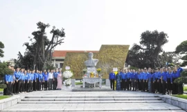 Tuổi trẻ Quảng Ninh - TKV tưởng niệm Liệt sĩ Ngô Huy Tăng nhân kỷ niệm 70 năm Giải phóng Vùng mỏ