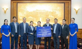 Ngân hàng TMCP Quân đội đóng góp 3 tỷ đồng hỗ trợ thành phố Huế khắc phục hậu quả thiên tai