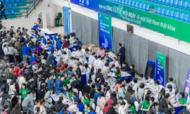 Ngày hội Sống Khỏe Mỗi Ngày 2025: Hơn 1.000 người dân Hải Phòng được khám sức khỏe, sàng lọc bệnh ung thư đường tiêu hóa