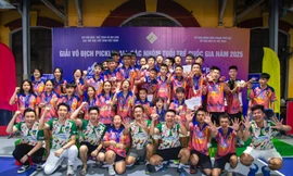 CLB Pickleball CAND về nhất tại giải vô địch pickleball các nhóm tuổi trẻ quốc gia 2025