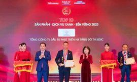 Khẳng định vị thế thương hiệu UDIC với TOP 10 Sản phẩm - Dịch vụ xanh - Bền vững 2025