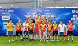 Sôi nổi giải Pickleball đồng đội tại Hà Nội