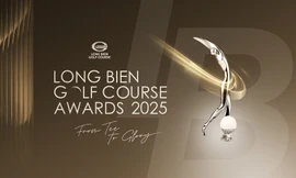 Sân golf Long Biên tiên phong ra mắt hệ thống giải thưởng thường niên đầu tiên tại Việt Nam 