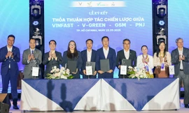 PNJ hợp tác cùng Vinfast, GSM, V-Green thúc đẩy giao thông xanh trong doanh nghiệp