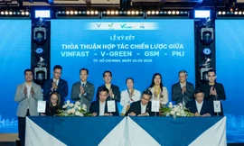 PNJ ký kết hợp tác chiến lược thúc đẩy giao thông xanh