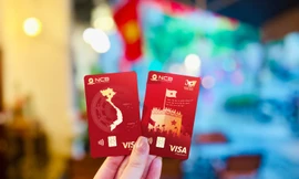 Thẻ Visa của NCB phiên bản giới hạn mang tên 'Tự hào'