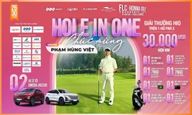 Golfer Phạm Hùng Việt 'rinh' Hole In One hàng chục tỷ đồng tại Flc Golf Links Sam Son
