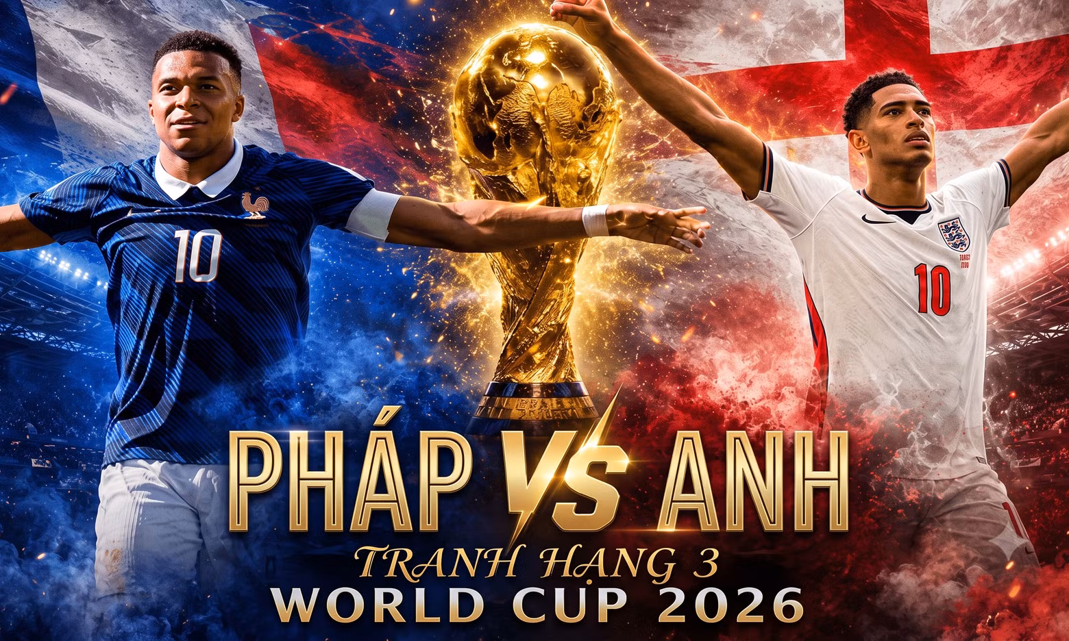 TIN NÓNG WORLD CUP 2026: Tranh hạng ba PHÁP vs ANH: Liệu có đáng xem?