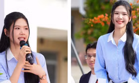 Nhan sắc rạng rỡ của Đinh Hoàng Linh Đan sau 'Hoa hậu Việt Nam 2024': Vẻ đẹp tri thức ngày càng tỏa sáng