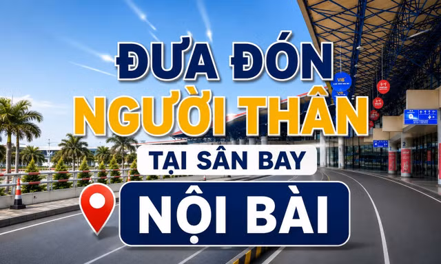 TP NOW: Xe cá nhân đưa đón người thân tại sân bay Nội Bài đi thế nào?