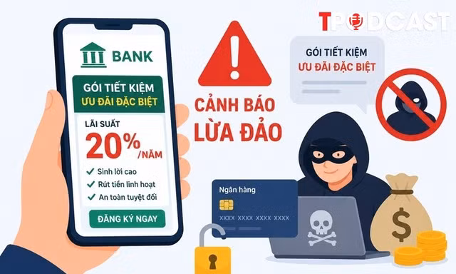 NÓNG 22/6: Lừa đảo bằng các gói tiết kiệm 'ưu đãi đặc biệt', người dân cần cảnh giác