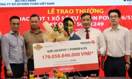 Nam giáo viên trúng Vietlott hơn 179 tỷ đồng