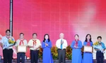 Bí thư T.Ư Đoàn Nguyễn Phạm Duy Trang dự kỷ niệm 95 năm thành lập Đoàn, trao Giải thưởng Hồ Hảo Hớn