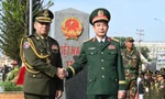 Đại tướng Phan Văn Giang cùng Đại tướng Tea Seiha chứng kiến tuần tra chung bảo vệ biên giới Việt Nam - Campuchia 