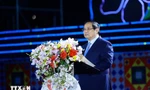 Thủ tướng Phạm Minh Chính phát biểu tại chương trình khai mạc Lễ hội Hoa Ban năm 2026.