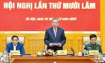 Tổng Bí thư Tô Lâm yêu cầu bổ sung, hoàn thiện bộ tiêu chí xây dựng Quân đội hiện đại 