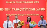 Công bố quyết định điều động nhân sự của Ban Thường vụ Thành ủy TPHCM