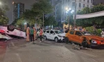Công an Hà Nội thông tin vụ xế hộp Lexus gây tai nạn liên hoàn 