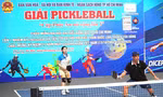 Lãnh đạo TPHCM tham gia tranh tài giải Pickleball ủng hộ đồng bào vùng bão lũ