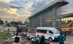 Sập cần cẩu tại công trường Vành đai 3 TPHCM, hai người thương vong