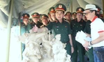 Đại tướng Phan Văn Giang kiểm tra dự án khu biểu tượng tri ân các nước