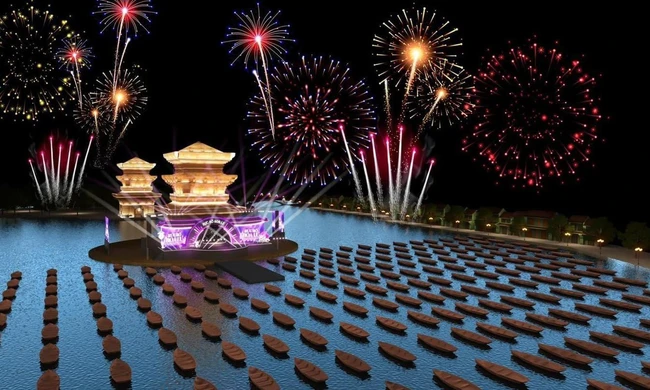 Ninh Bình dự kiến bắn pháo hoa 2 lần/tuần 