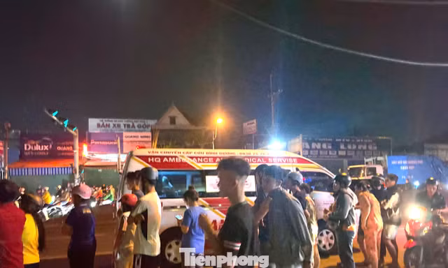 Nữ công nhân tử vong dưới bánh xe đầu kéo container