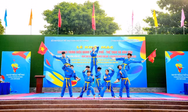 Nhiều điểm nhấn nổi bật tại Đại hội Thể dục thể thao TPHCM