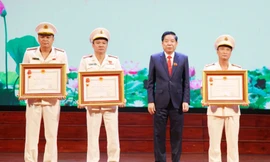 Công an Bắc Ninh đón nhận nhiều phần thưởng cao quý