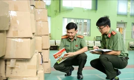 Tang vật liên quan vụ án. Ảnh: Báo Bắc Ninh.