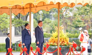 Tổng Bí thư, Chủ tịch nước Tô Lâm chủ trì lễ đón Tổng thống Myanmar