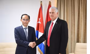Đặc phái viên của Tổng Bí thư, Chủ tịch nước Tô Lâm làm việc tại Cuba