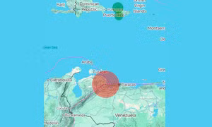 Venezuela rung chuyển vì động đất mạnh, nguy cơ xuất hiện sóng thần