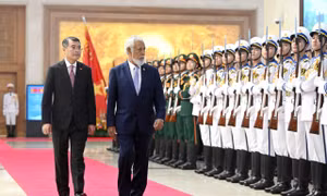 Thủ tướng Lê Minh Hưng chủ trì lễ đón chính thức Thủ tướng Timor Leste