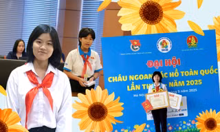 Chân dung nữ sinh 2K11 tham gia Đại hội Thi đua yêu nước toàn quốc lần thứ XI