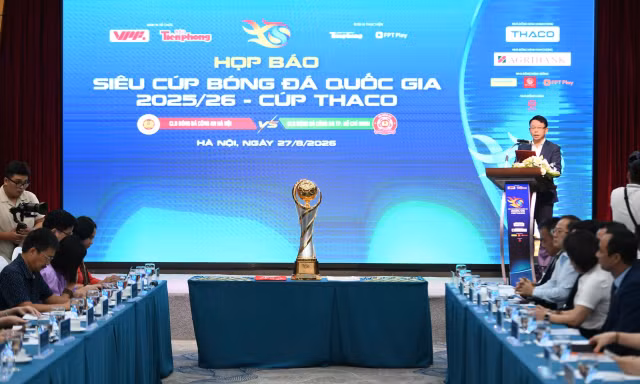 Siêu cúp Bóng đá Quốc gia 2025/26 - Cúp THACO: Khởi đầu hành trình mới