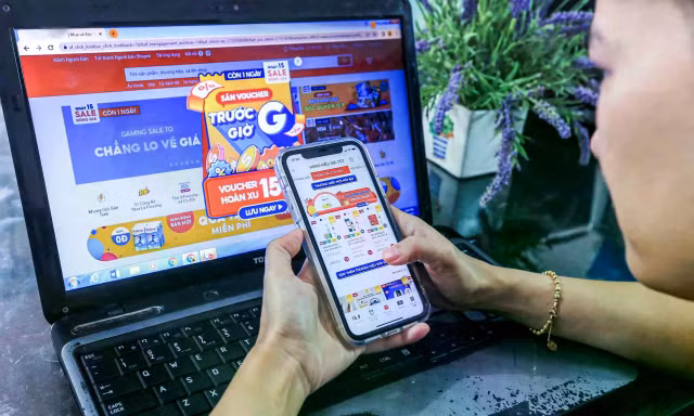 Doanh thu sàn thương mại điện tử tăng vọt, người bán vẫn không ‘dễ thở’?