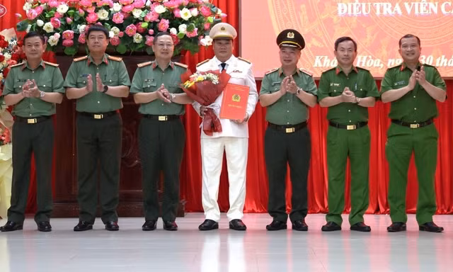 Đại tá Nguyễn Mậu An làm Thủ trưởng Cơ quan Cảnh sát điều tra Công an tỉnh Khánh Hòa 