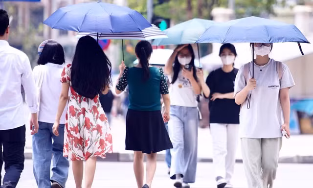 Miền Bắc, miền Trung tăng nhiệt mạnh