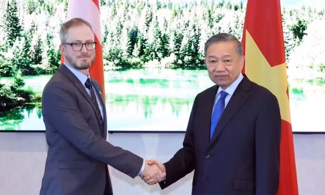 Tổng Bí thư, Chủ tịch nước tiếp lãnh đạo Đảng Cộng sản Canada
