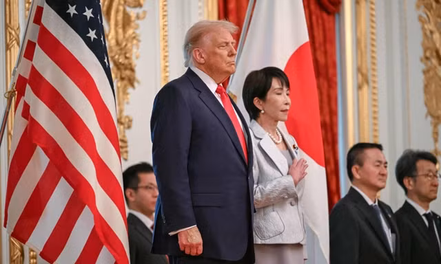 Tổng thống Mỹ Trump khuyên Thủ tướng Nhật Bản dịu giọng về vấn đề Đài Loan