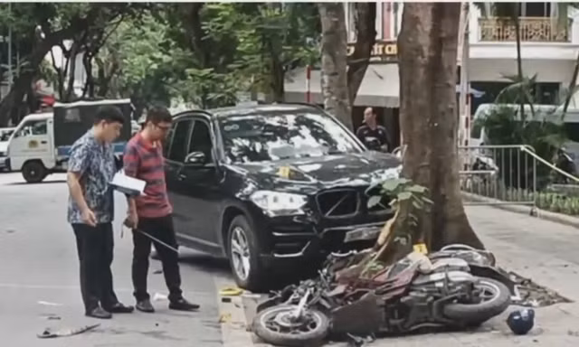 Thông tin vụ tai nạn giao thông tại đường Nguyễn Huy Tự, TP. Hà Nội
